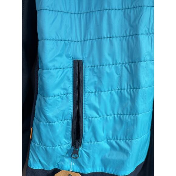 YO Colorado Retro Rainbow Stripe Hooded Jacket WM | Fleece Lined Softshell | NWT - Picture 6 of 11